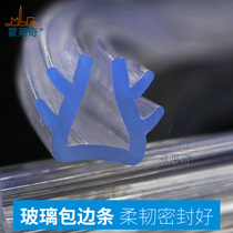 Monléchic moving door bag glass leather strip cupboard door bathroom door glass sealing layering waterproof adhesive strips without peculiar smell