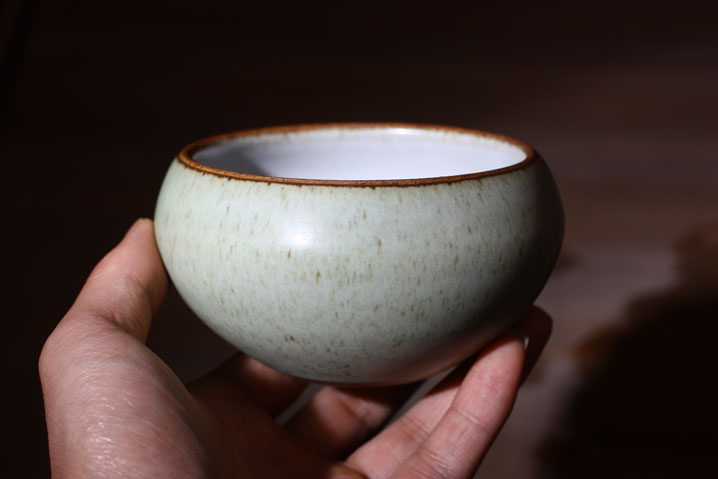 景德镇陶瓷渣斗 功夫茶具水洗建水 精品小水盂