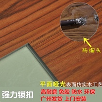 SPC crystal floor Bedroom board stone thickened waterproof stone floor card plastic wood pvc buckle floor material lock buckle plastic