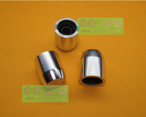 Silver-coloured upscale potentiometer knob (17x20)