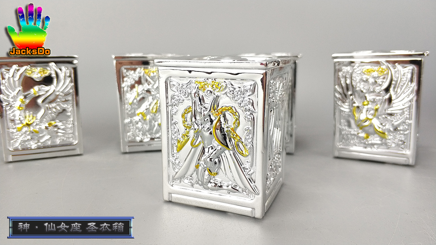 jacksdo 神五小强圣衣箱 神青铜圣衣箱 天马 天龙 白鸟 仙女 凤凰