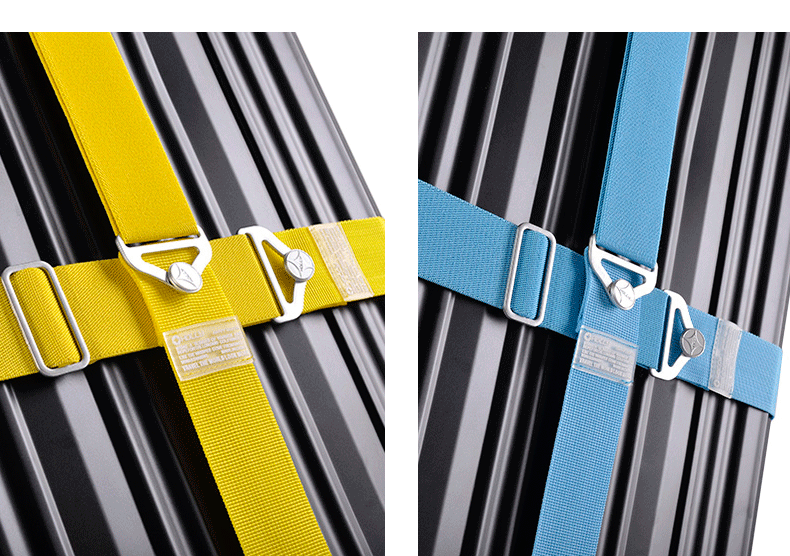 行李箱打包带绳子绑带箱包带彩虹一字十字打包带固定旅行箱捆绑带