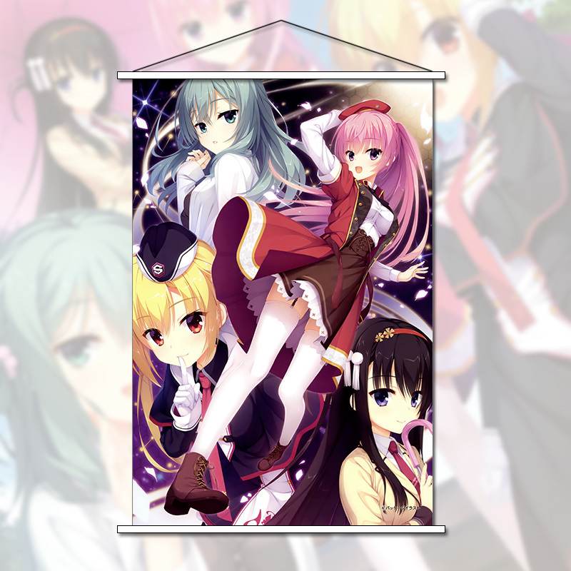 riddlejoker三司綾瀨在原七海二條院羽月動漫遊戲定製寢室掛畫