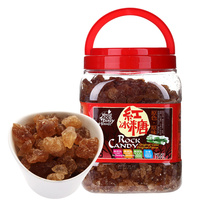 Taiwan imported original color original flavor red rock sugar stew products Preferred whole food diary red rock sugar 1500g barrel