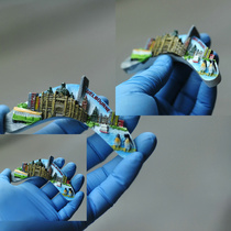 Australia Melbourne New Zealand panoramic world travel selection Resin creative three-dimensional refrigerator sticker magnet