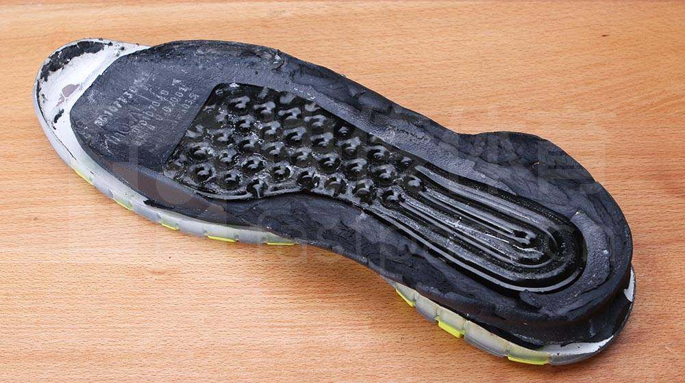 aj10又用回了3/4全掌nike air气垫