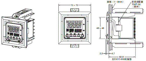 E5CC-800 Размер формы 16