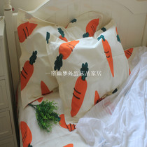 New Canvas All Season Cloth Linen Carrot Pure Cotton Thickened Double Bed Linen Season available