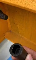 Overhanging beam double head bolt electric wrench double head screw wrench