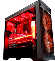 Shenzhen assembled desktop computer delivered to your door Core I7 8700K 1060 1080TI gaming water-cooled RGB