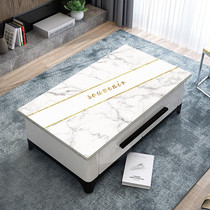 Marbled tea table tablecloth pvc waterproof and oil-proof disposable household rectangular net red tea table pad Nordic style