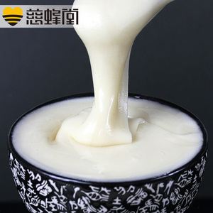 慈蜂堂东北黑蜂雪蜜纯 天然椴树蜂蜜 农家自产野生土蜂巢结晶白蜜