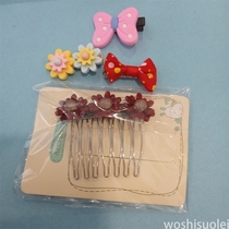 New accessories decorate cute creative hair clip Liu sea clip cartoon combination 3a120