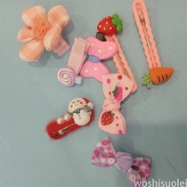 New accessories decorated cute creative hair clip Liu sea clip cartoon combination 3a051