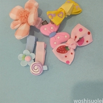 New accessories decorated cute creative hair clip Liu sea clip cartoon combination 3a032
