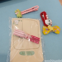 New accessories decorate cute creative hair clip Liu sea clip cartoon combination 3a089