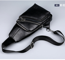 Kangaroo new mens chest bag mens messenger bag shoulder fashion leather casual bag mens bag backpack ipad travel bag