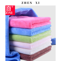 Special towels for beauty salons wipe hair absorb water and quickly dry without losing hair barber shop custom logo embroidery