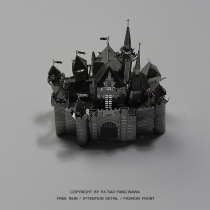 Clockwork is boring to spell a Sleeping Beauty Castle 3D Metal Puzzle Pieces