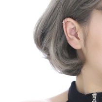 Clockwork home double-wire U-shaped ear bone cross double C ear clip