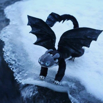 The Official Night of Mercurys Gift Night Fury The Russian artists hand as a doll body disposable