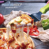 Farbakery Stainless Steel Triangle Pizza Shoveling Knife Cake Turner Knife Pizza Shoveling Baking Tool