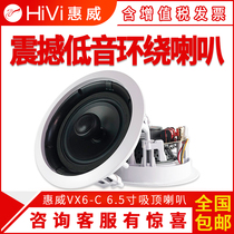 Hivi Huawei VX6-C In-Ceiling Speaker Small Speaker Conference Embedded Set Bluetooth Wireless Coaxial Speaker