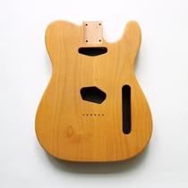 Brand new DIY upgrade TELE guitar violin body red poplar wood Chen years original wood colour violin body nitro lacquered matt accessories