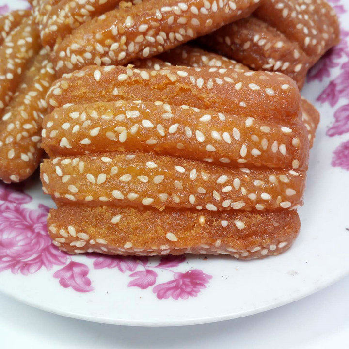 正宗滕州特产 蜜三刀 酥三刀 休闲零食三刀子 糕点密三刀 隆盛