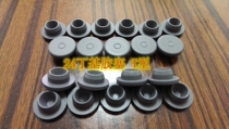 24T butyl rubber stopper 24 flanged rubber stopper salt water bottle stopper bottle cap infusion bottle stopper flip plug rubber stopper