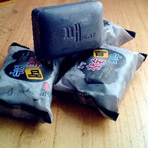 South Korea pure natural Korean grain ash soap soap charcoal refreshing oil control anti-acne decontamination