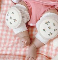 Korean DOTTODOT baby crawling knee pads mesh breathable knee pads toddler four seasons toddler socks protective sheath