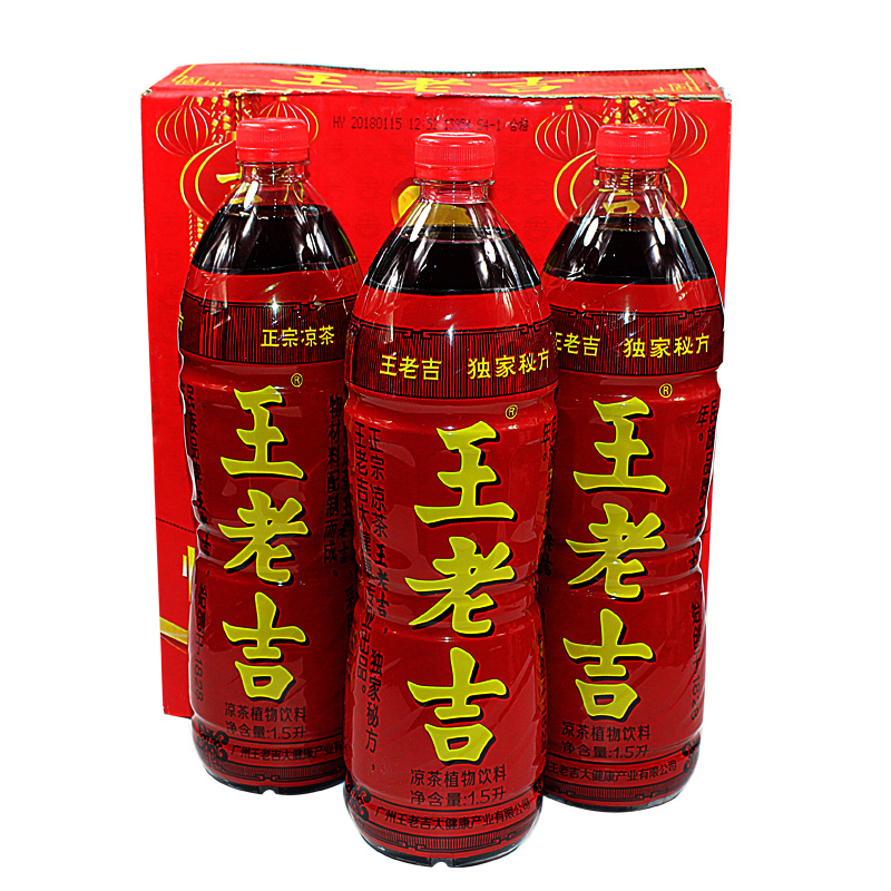 包邮王老吉正宗凉茶植物饮料15升6瓶整箱装草本降火正品促销