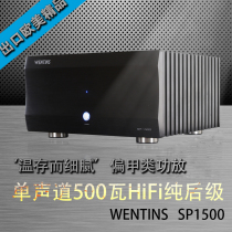 WENTINS SP1500 HIFI fever 500W mono pure post amplifier