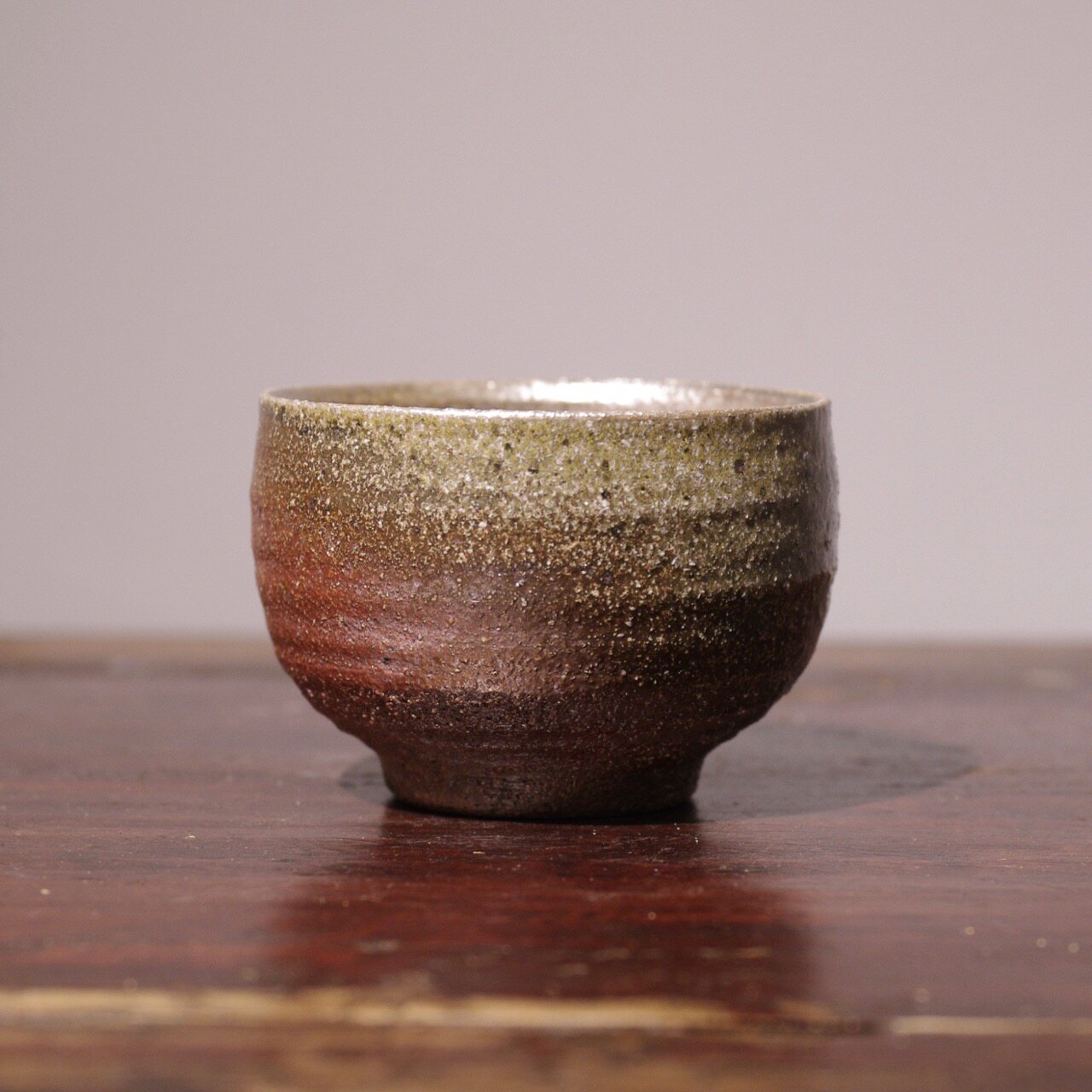 考工茶事 日本手工茶具 伊万里烧 文祥手制 银彩柴烧杯_7折现价800元