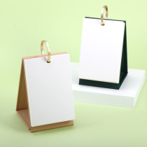 Lunar New Years reading blank calendar A6 memorable calendar Calendar Schedule Cheat signs Leave a message Self-discipline hit a card desktop swing piece