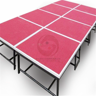 钢铁小舞台 可固定 可折叠 婚庆小舞台 移动舞台 厂家生产销售