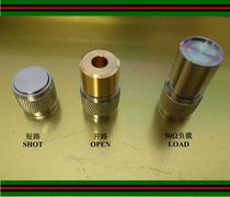 N-type calibration piece pure copper gold-plated network analysis tester 50 Ω load open circuit short circuit