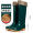 Wear resistant and anti slip dark green/high cylinder/detachable plush