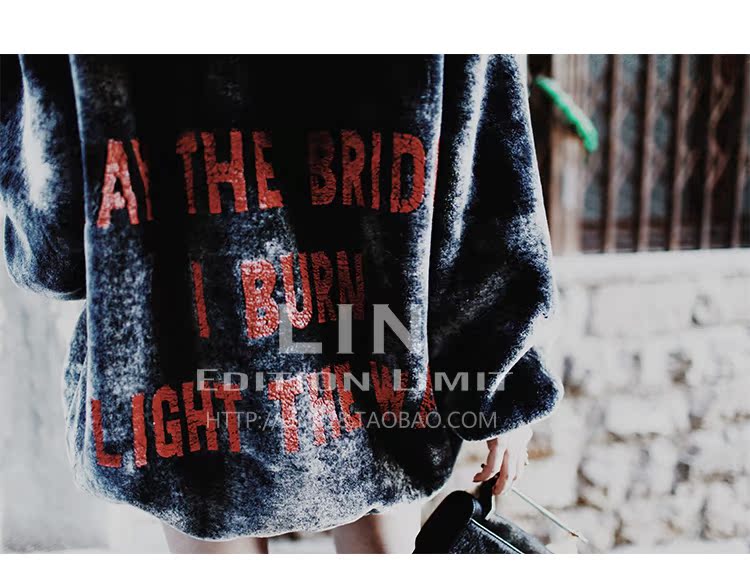 Толстовка женская Lin edition limit Lin Oversize Толстовка женская Lin edition limit Lin Oversize