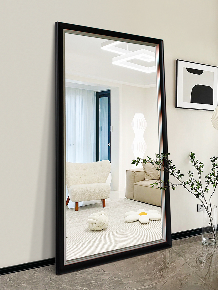 Bolen European Luxury Dressing Mirror Full-Length Mirror Floor Mirror Full-Length Mirror Bedroom Home Oversized Mirror Wall Hanging