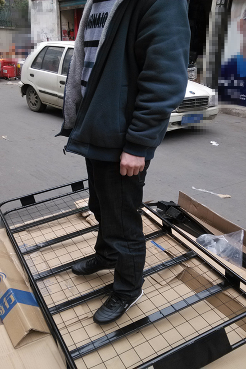 长丰猎豹黑金刚6481飞腾 q6 cs6越野车车顶行李架行李框改装货筐