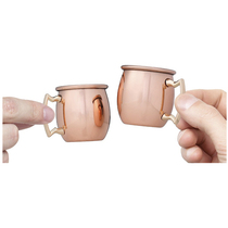 Mini glass portable minimum cute cocktail cup white wine glass household creative personality glass