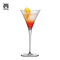 MT1901 CRISON Japanese lead-free crystal horn Matini Cup Japanese cocktail cup Martini Cup