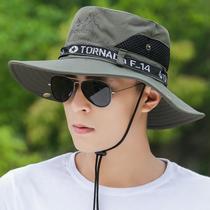 Fishing Cap Men Sun Protection Sun Visor Hiking Hat Mens Summer Anti-UV Anti-Hood Cap Sun Hat Summer Fisherman Hat