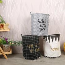 Toy Containing Bucket Home Dirty Laundry Basket Dirty Laundry Basket Laundry Basket Nordic Dirty Laundry Basket Folded Big fabric