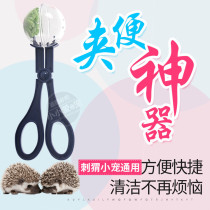 African mini hedgehog toilet supplies Honey bag flying squirrel live animal hamster shit picking artifact Hedgehog toilet supplies poop clip