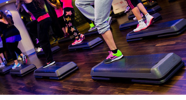 有氧操踏板韵律健身有氧韵律操房家用有氧跳操大踏有氧房体操韵律