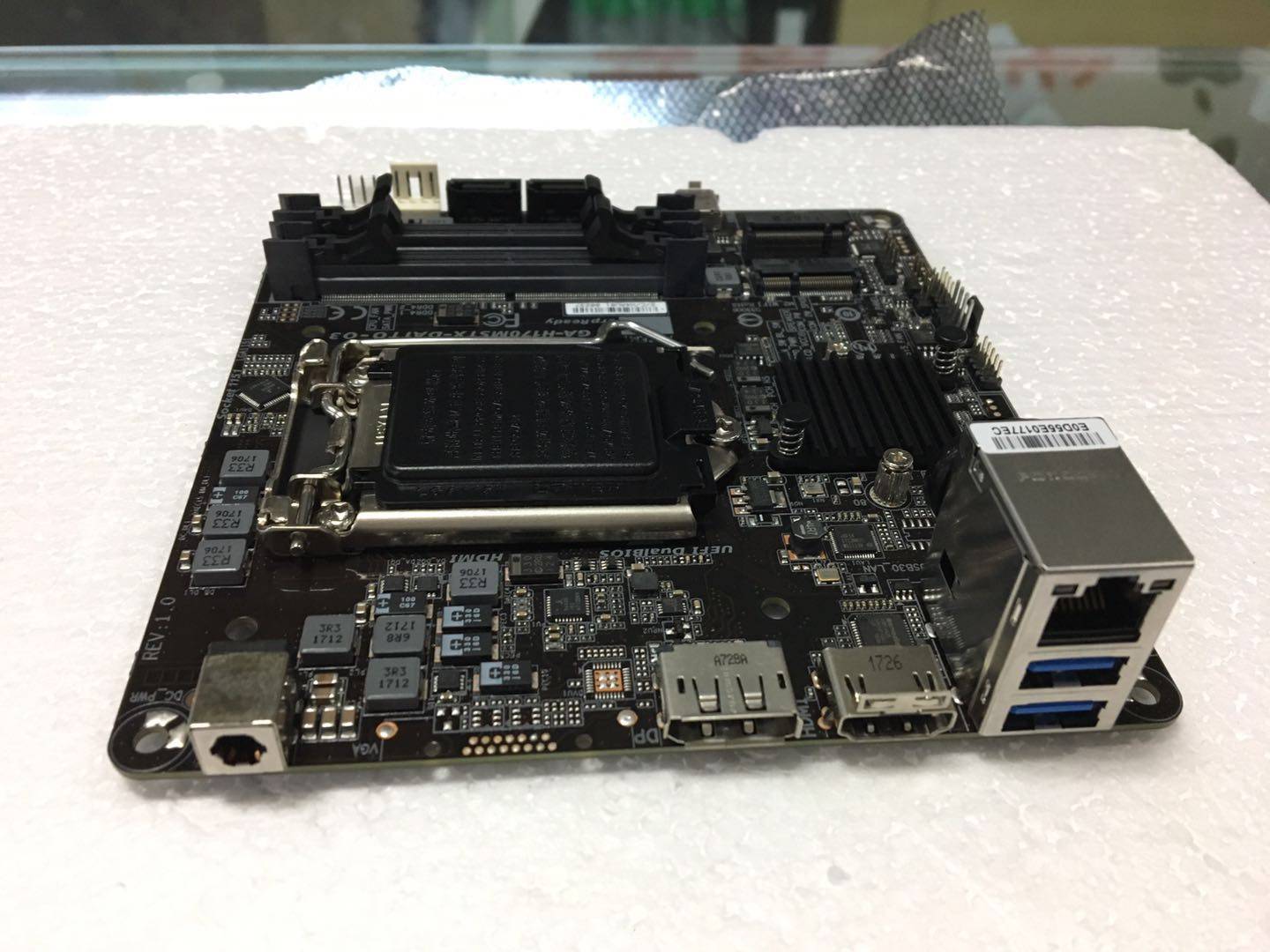 技嘉gah170mstxstx主板超迷你工控主板dphdmi1151针14147cm