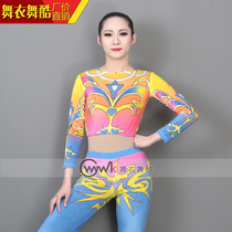 New bodybuilding playground Costume Women Fitness Clothing Suit Bodybuilding Fuck Out of a Dancing Dance Suit Performance Dress